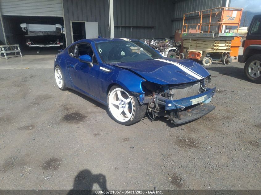 2016 SUBARU BRZ LIMITED - JF1ZCAC10G9600814