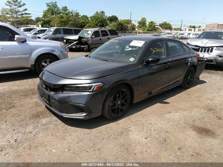 2022 HONDA CIVIC SEDAN SPORT - 2HGFE2F51NH534574