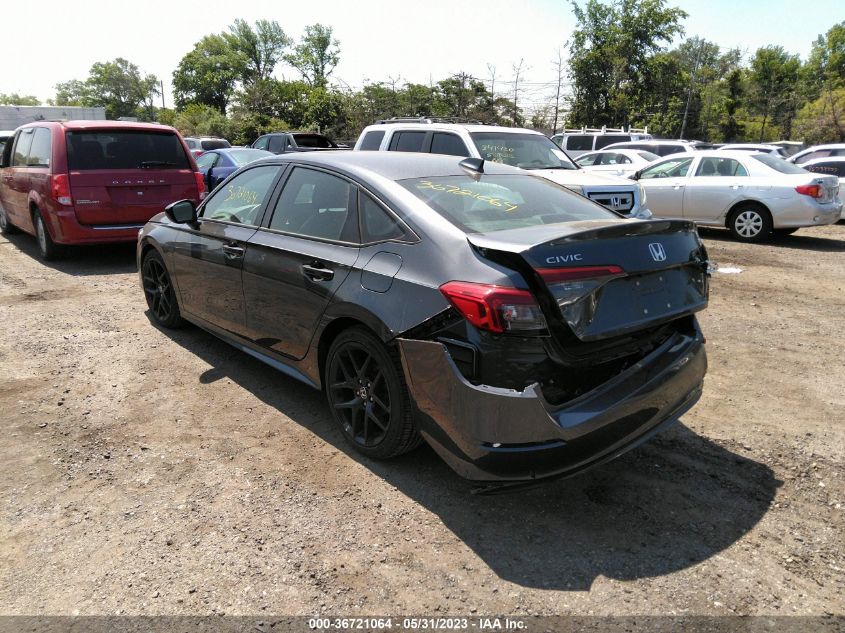 2022 HONDA CIVIC SEDAN SPORT - 2HGFE2F51NH534574