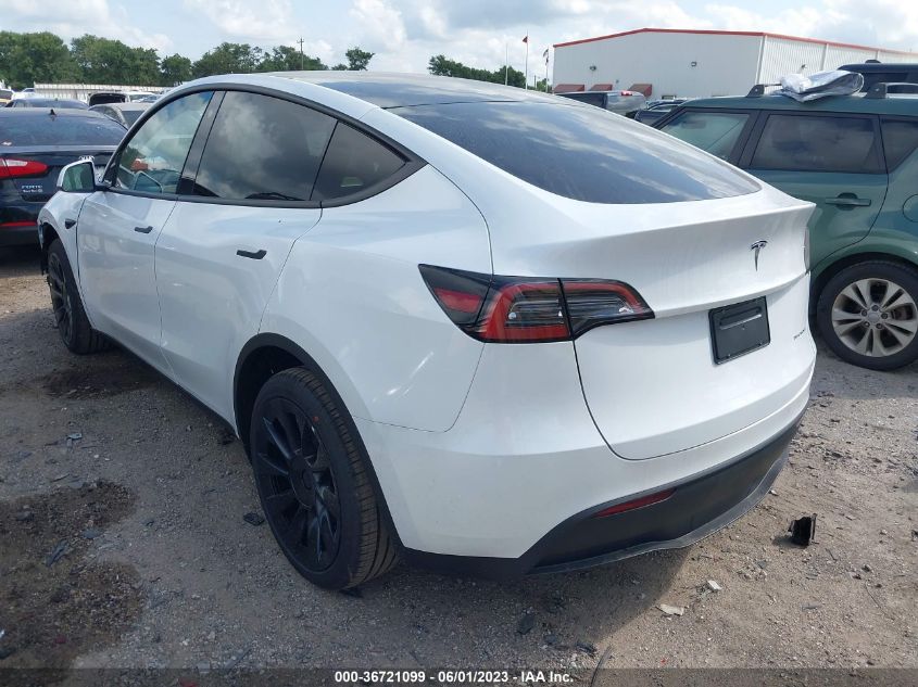 2023 TESLA MODEL Y LONG RANGE - 7SAYGDEE6PA093354