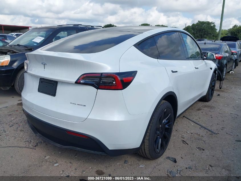 2023 TESLA MODEL Y LONG RANGE - 7SAYGDEE6PA093354