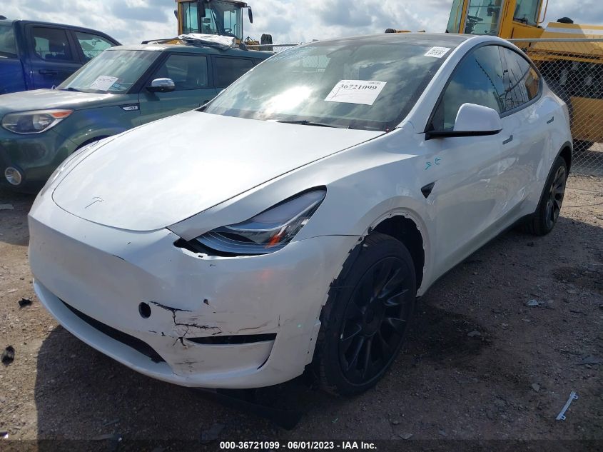 2023 TESLA MODEL Y LONG RANGE - 7SAYGDEE6PA093354