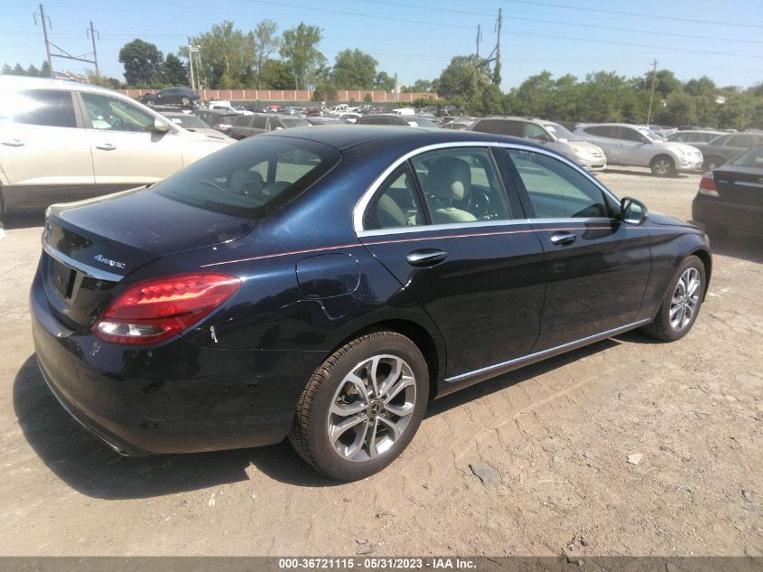 2018 MERCEDES-BENZ C-CLASS C 300 - WDDWF4KB8JR407291