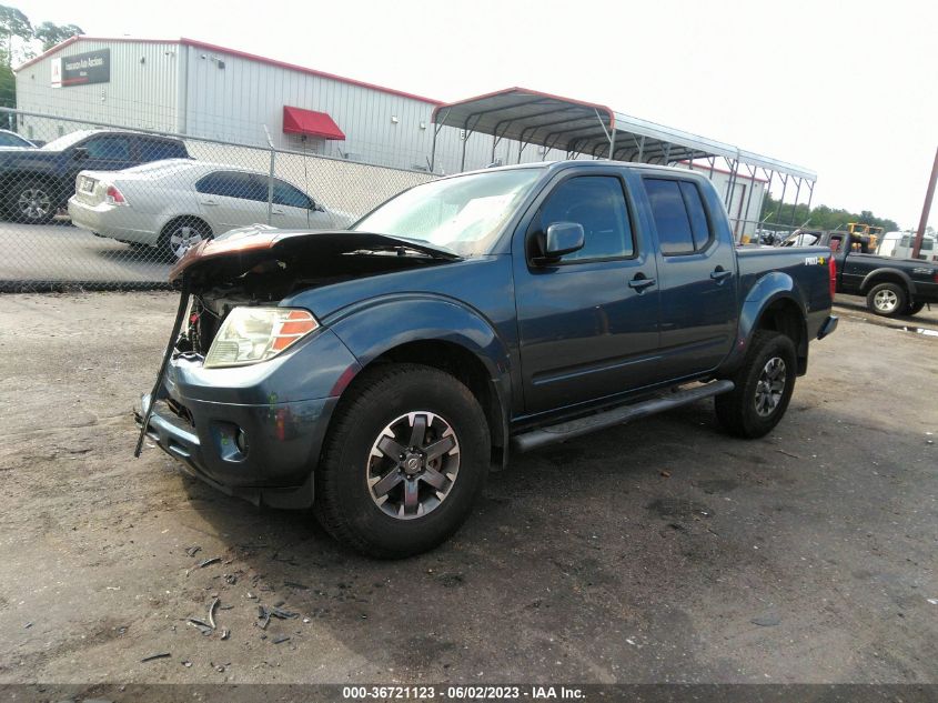 2014 NISSAN FRONTIER PRO-4X - 1N6AD0EV1EN738684