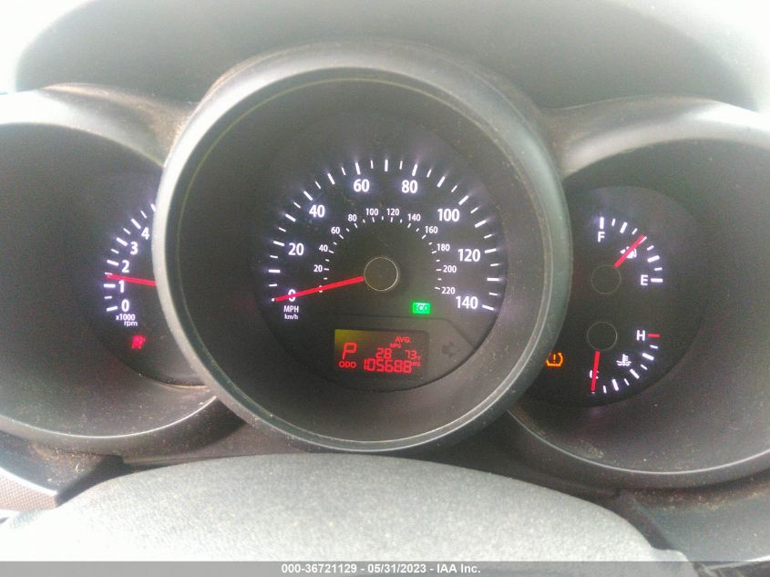 2013 KIA SOUL BASE - KNDJT2A53D7775147