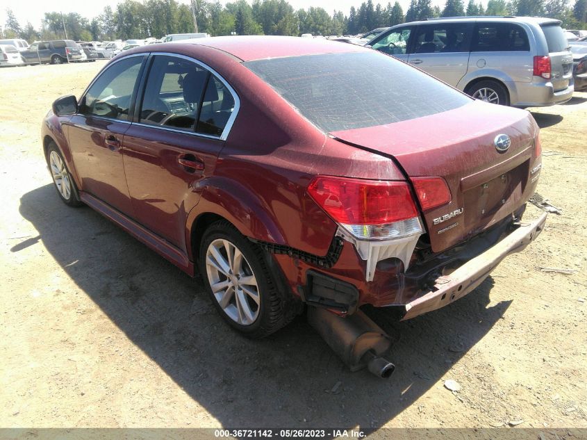 2013 SUBARU LEGACY 2.5I PREMIUM - 4S3BMBC62D3022322