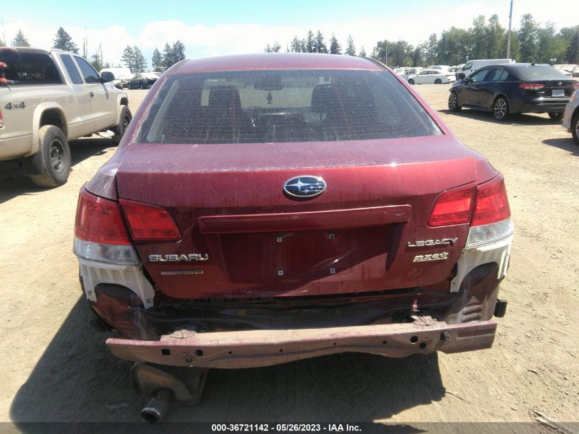 2013 SUBARU LEGACY 2.5I PREMIUM - 4S3BMBC62D3022322