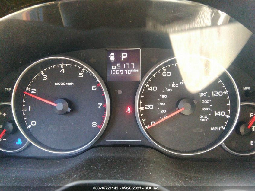 2013 SUBARU LEGACY 2.5I PREMIUM - 4S3BMBC62D3022322