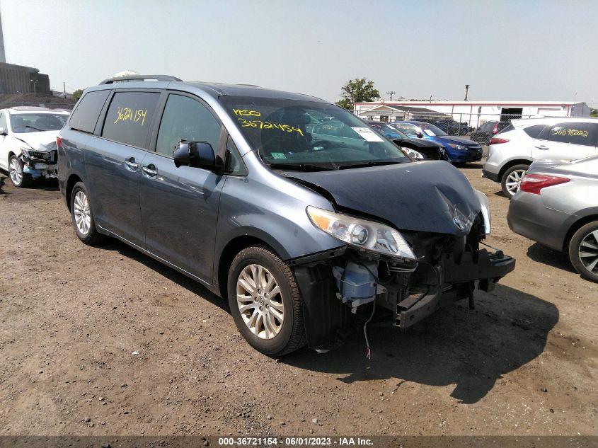 2015 TOYOTA SIENNA XLE/XLE AAS/LTD - 5TDYK3DC6FS552790