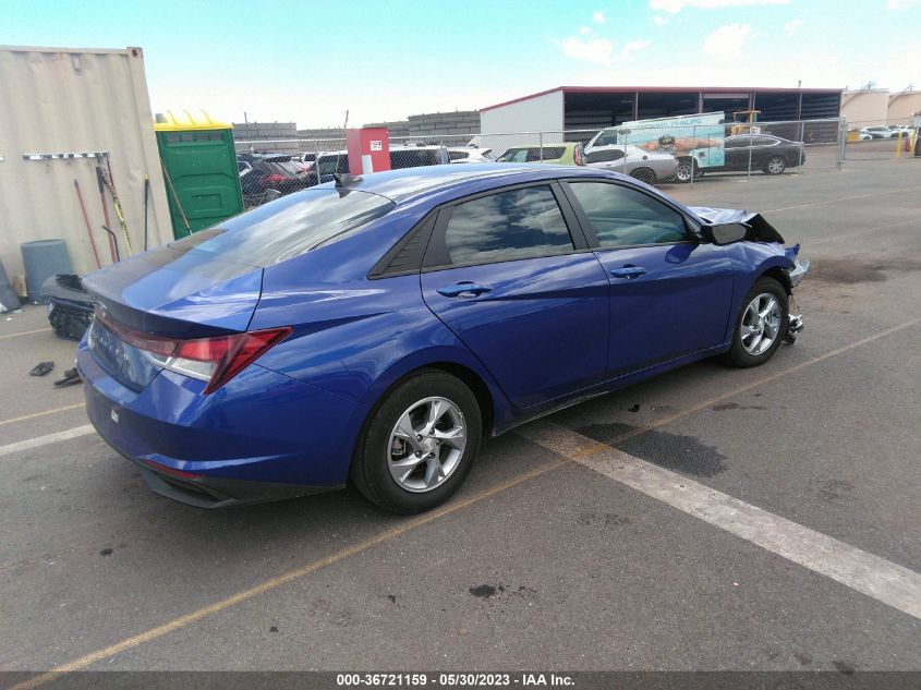 2022 HYUNDAI ELANTRA SE - 5NPLL4AG4NH062132