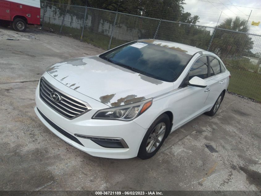 2015 HYUNDAI SONATA 2.4L - 5NPE24AFXFBH04856
