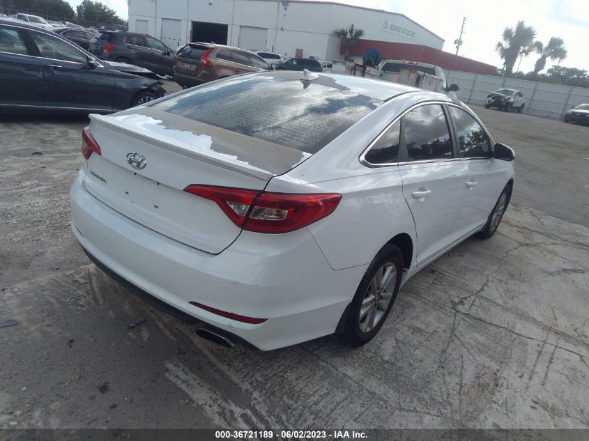 2015 HYUNDAI SONATA 2.4L - 5NPE24AFXFBH04856