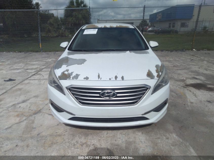 2015 HYUNDAI SONATA 2.4L - 5NPE24AFXFBH04856