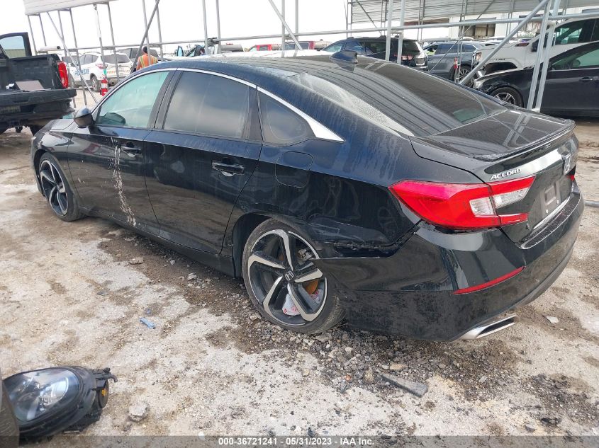 2021 HONDA ACCORD SEDAN SPORT - 1HGCV1F37MA036923