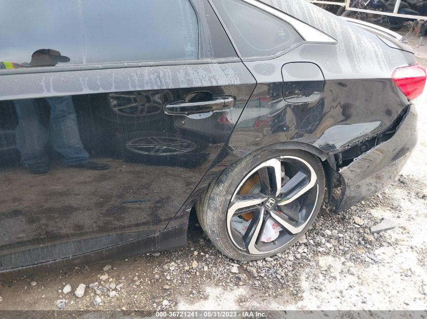 2021 HONDA ACCORD SEDAN SPORT - 1HGCV1F37MA036923