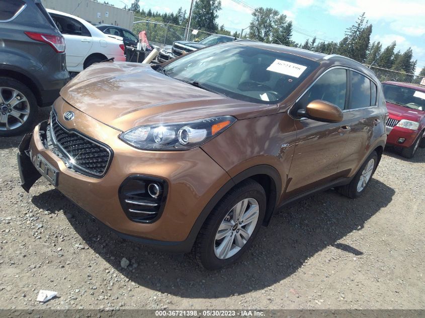 2017 KIA SPORTAGE LX - KNDPMCAC2H7244958