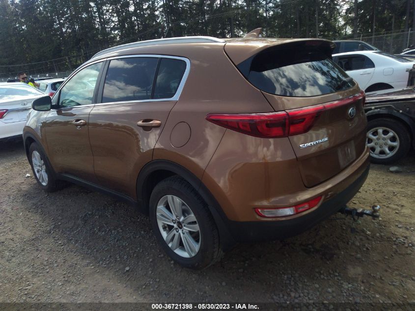2017 KIA SPORTAGE LX - KNDPMCAC2H7244958