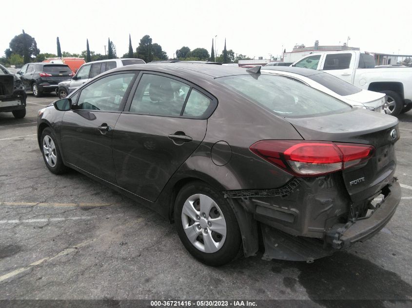 2017 KIA FORTE LX - 3KPFL4A79HE075299