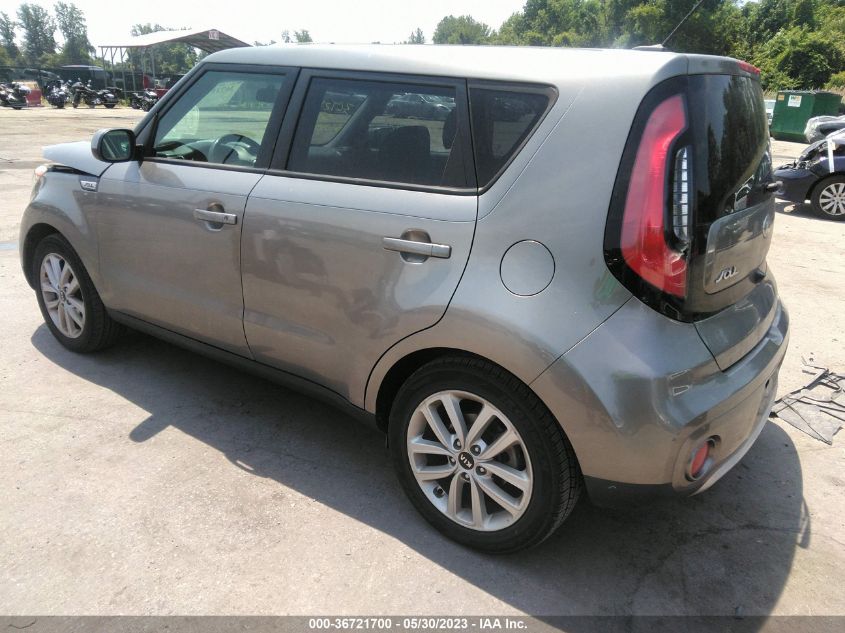 2018 KIA SOUL + - KNDJP3A59J7603601