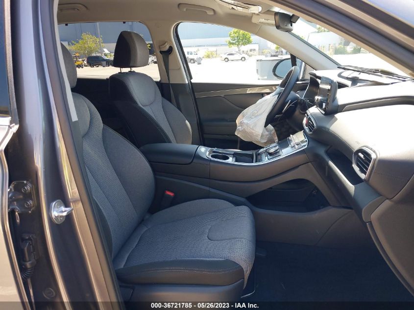 2022 HYUNDAI SANTA FE HYBRID BLUE - KM8S2DA15NU057565