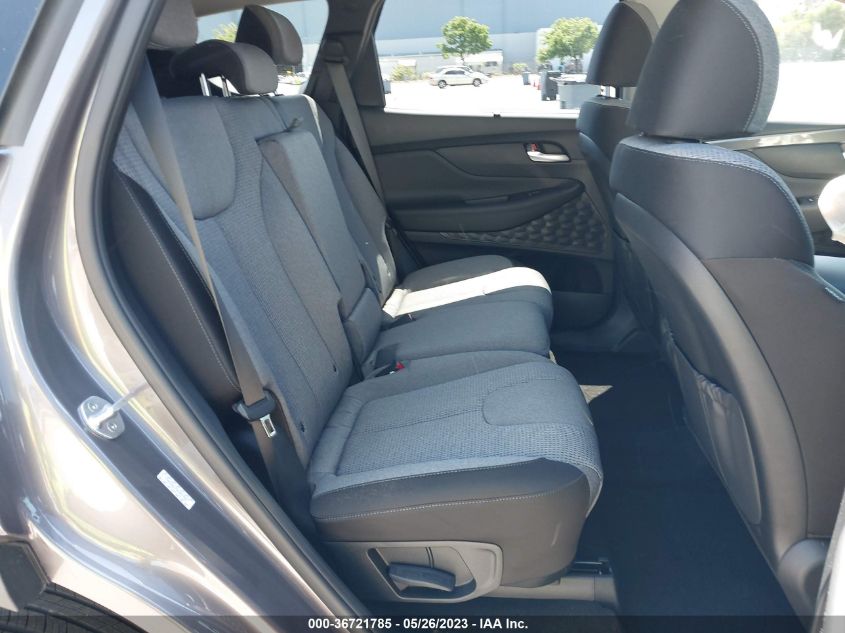 2022 HYUNDAI SANTA FE HYBRID BLUE - KM8S2DA15NU057565