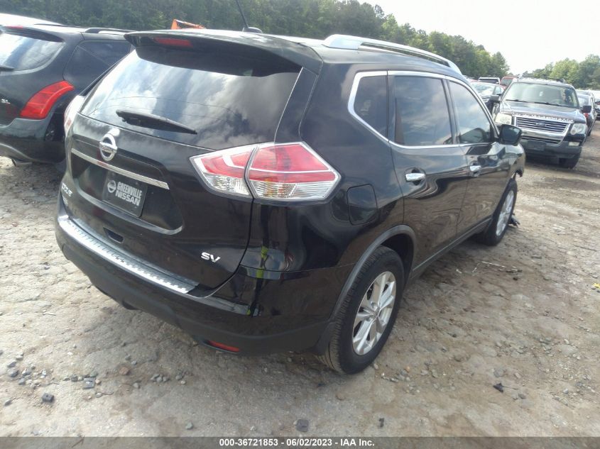 2015 NISSAN ROGUE SV - KNMAT2MT4FP559465