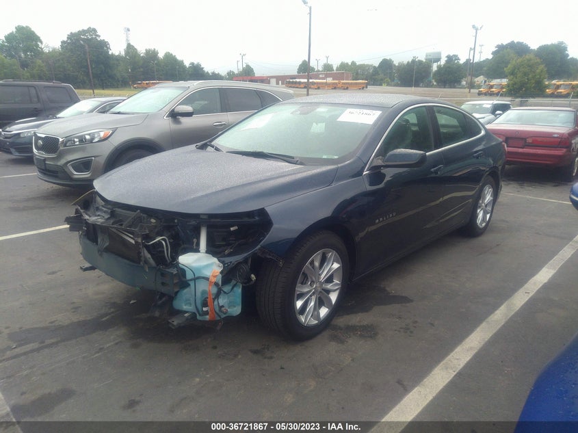 VIN 1G1ZD5ST2LF042499 2020 CHEVROLET MALIBU LT