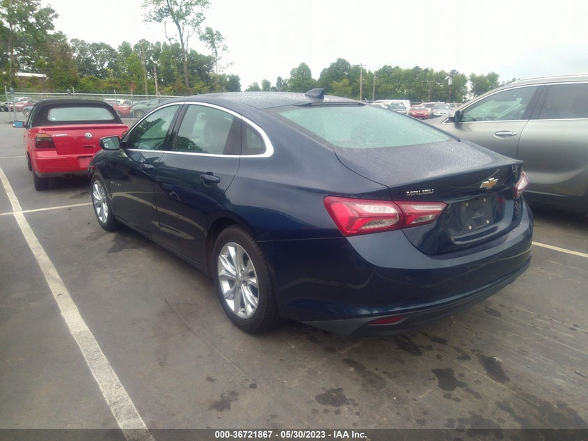 VIN 1G1ZD5ST2LF042499 2020 CHEVROLET MALIBU LT