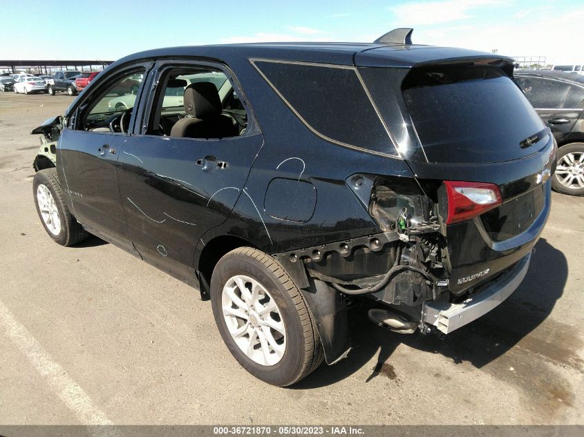 2021 CHEVROLET EQUINOX LS - 3GNAXHEV6MS141745