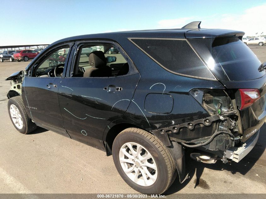 2021 CHEVROLET EQUINOX LS - 3GNAXHEV6MS141745
