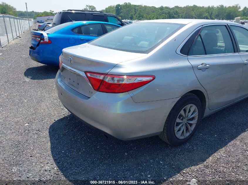 2017 TOYOTA CAMRY XLE/SE/LE/XSE - 4T1BF1FK3HU291471