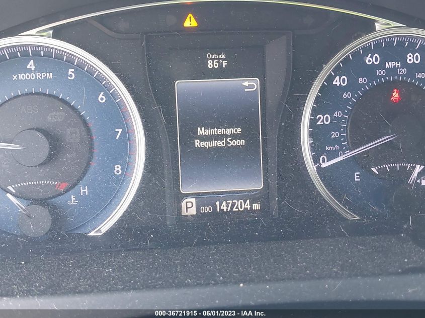 2017 TOYOTA CAMRY XLE/SE/LE/XSE - 4T1BF1FK3HU291471