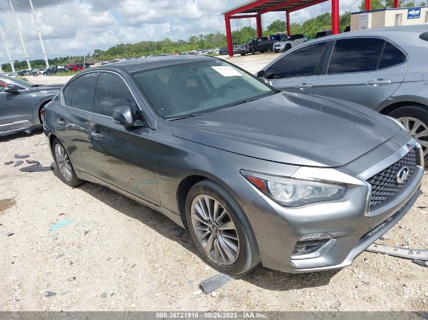 2018 INFINITI Q50 3.0T LUXE - JN1EV7AR8JM436413