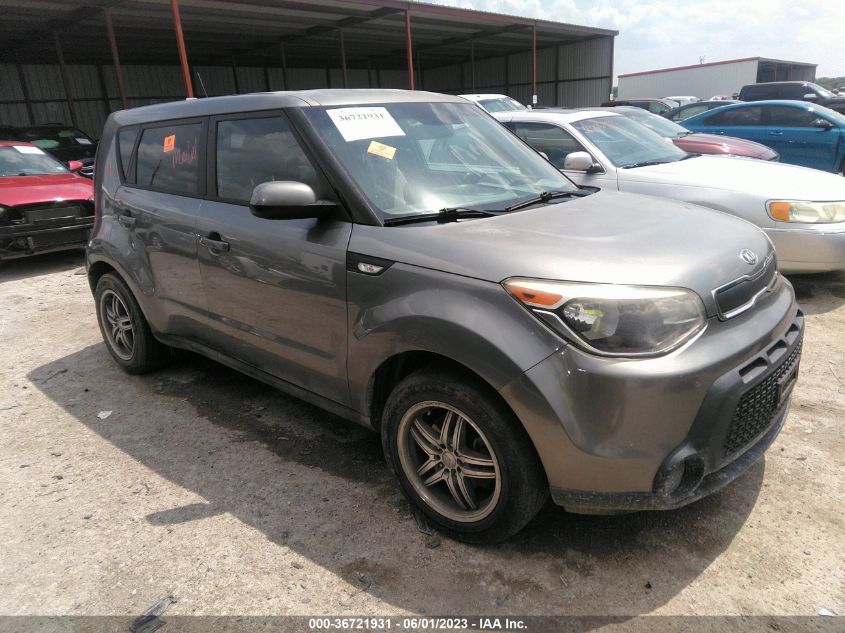 2014 KIA SOUL BASE - KNDJN2A21E7095278