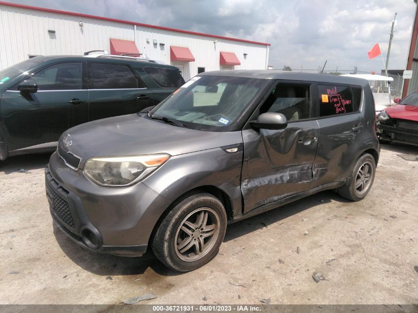 2014 KIA SOUL BASE - KNDJN2A21E7095278