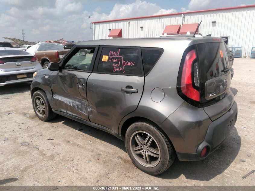 2014 KIA SOUL BASE - KNDJN2A21E7095278