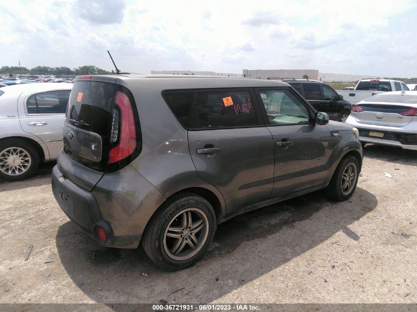 2014 KIA SOUL BASE - KNDJN2A21E7095278