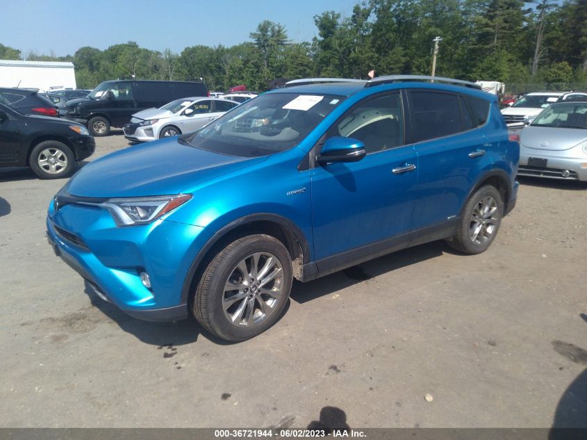 2016 TOYOTA RAV4 HYBRID LIMITED JTMDJREV6GD014284