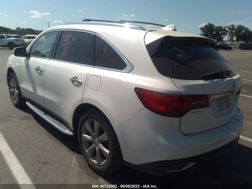 2014 ACURA MDX - 25FRYB4H80EB02485
