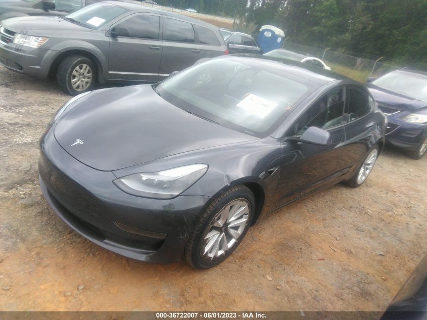 2021 TESLA MODEL 3 LONG RANGE - 5YJ3E1EB5MF975065