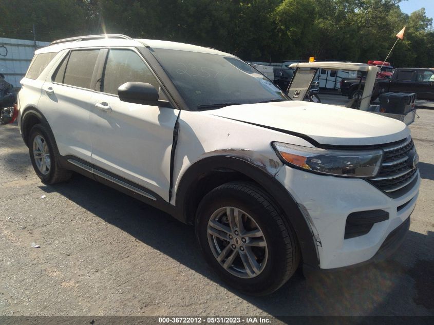 2022 FORD EXPLORER XLT - 1FMSK8DH9NGA23577
