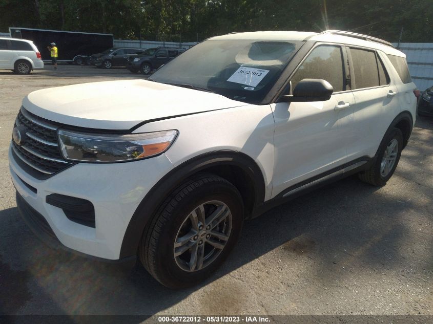 2022 FORD EXPLORER XLT - 1FMSK8DH9NGA23577