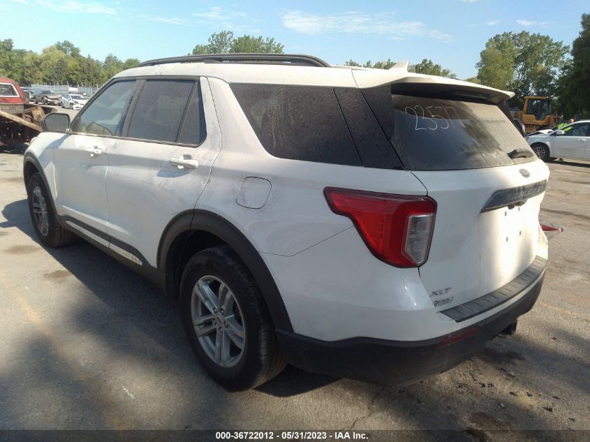2022 FORD EXPLORER XLT - 1FMSK8DH9NGA23577