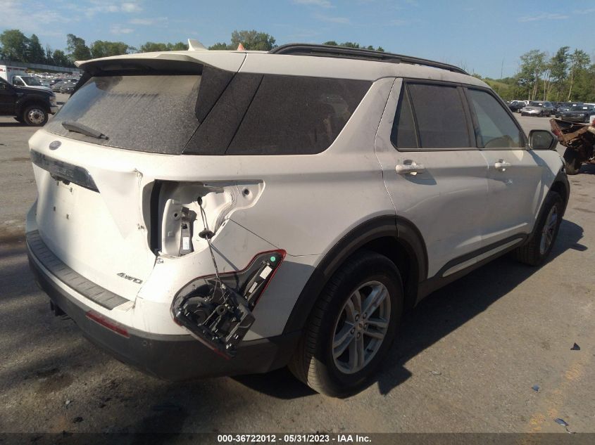 2022 FORD EXPLORER XLT - 1FMSK8DH9NGA23577