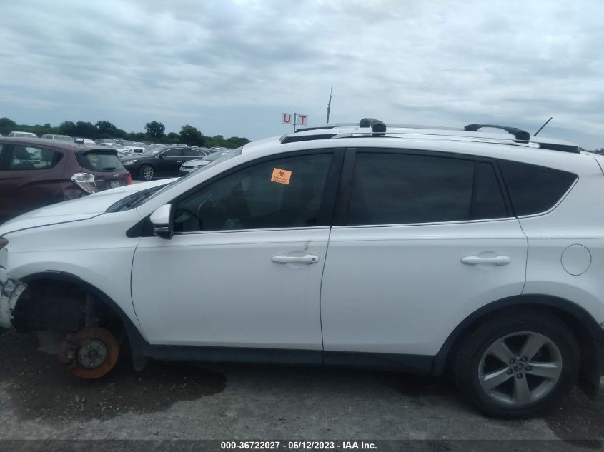 2015 TOYOTA RAV4 XLE - 2T3WFREV5FW208106