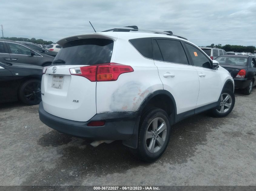 2015 TOYOTA RAV4 XLE - 2T3WFREV5FW208106