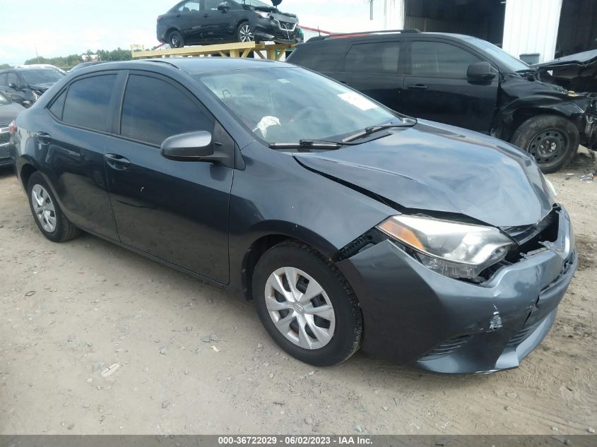 2014 TOYOTA COROLLA L/LE/S/S PLUS/LE PLUS - 2T1BURHE6EC055275