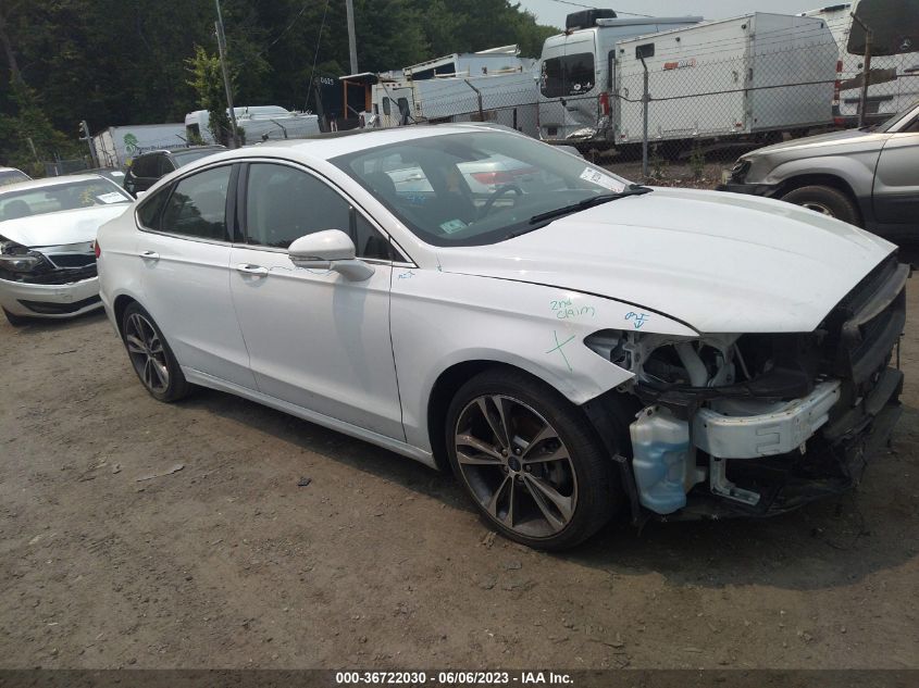 2019 FORD FUSION TITANIUM - 3FA6P0D92KR138288