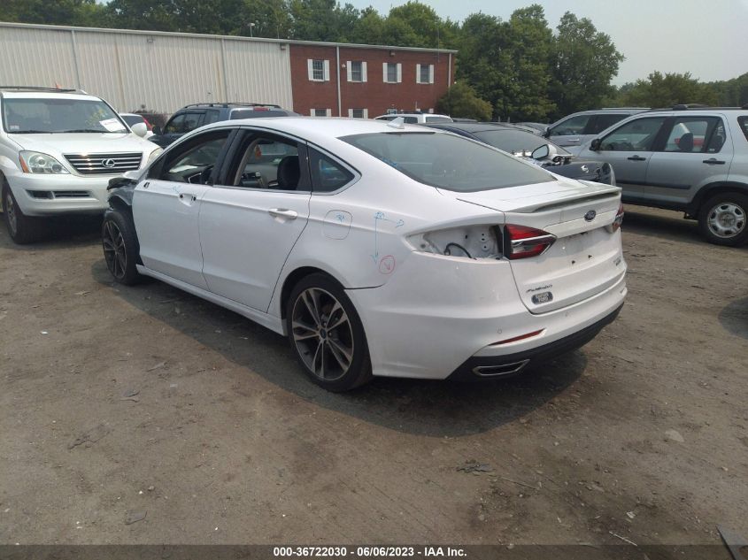 2019 FORD FUSION TITANIUM - 3FA6P0D92KR138288