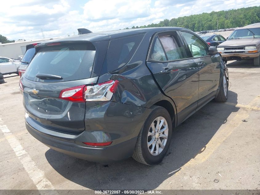 2019 CHEVROLET EQUINOX LS - 3GNAXHEV6KS580375